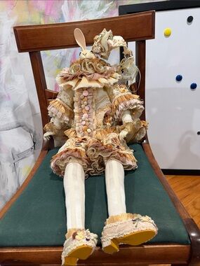 Katherine's Collection Easter Rabbit Doll RARE Victorian Bunny